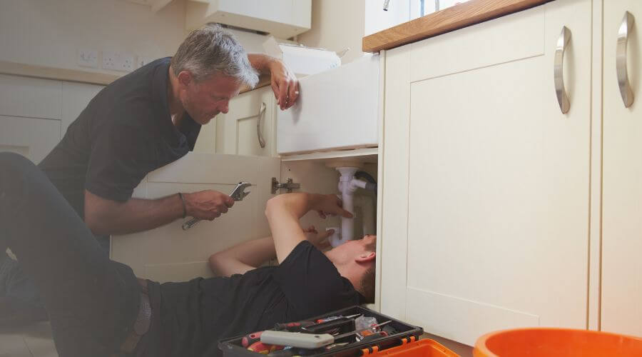 Professional burst pipe repair services in Aguirre, PR